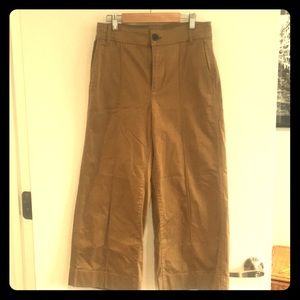 Madewell Langford Wide-leg Crop Pants